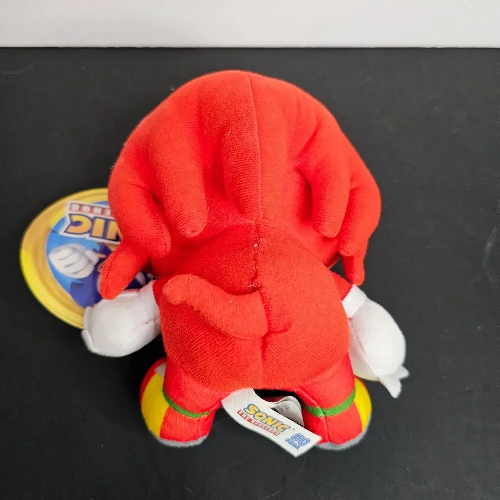 NWT Knuckles 7” Sonic the Hedgehog Plush Go Sega Toy Factory 2020 Stuffed Animal